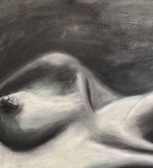 Black and white nude by Ludwina Dautovic