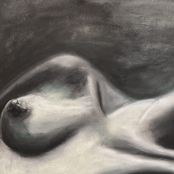 Black and white nude by Ludwina Dautovic